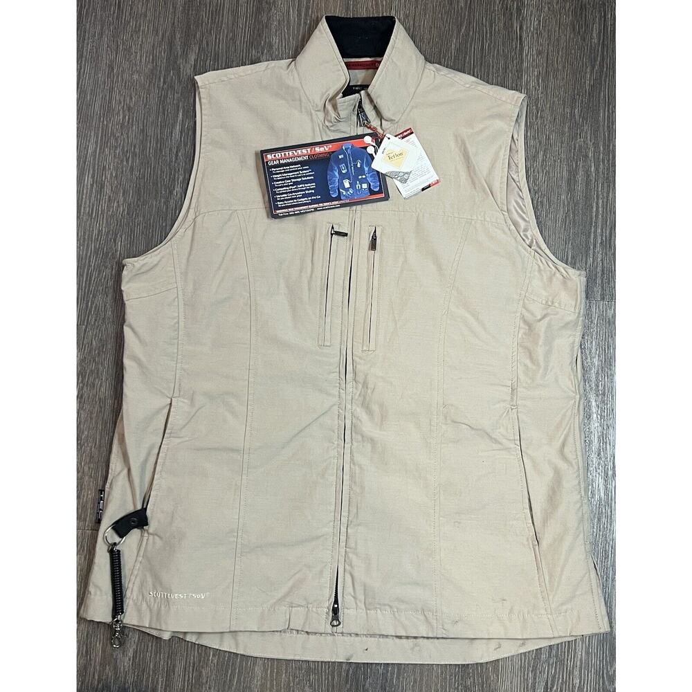 NWT Scottevest SeV Classic Vest Women's Size XXL Tec Technology Enabled Clothing